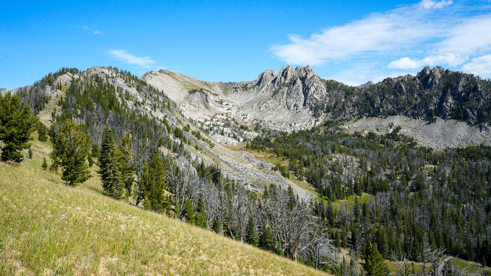 Backside of Beehive Basin, Big Sky Montana