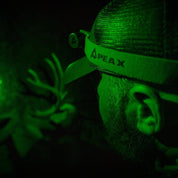 Green Headlamp for Hunting by PEAX Equipment